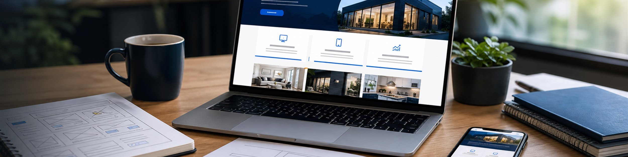 Website design banner